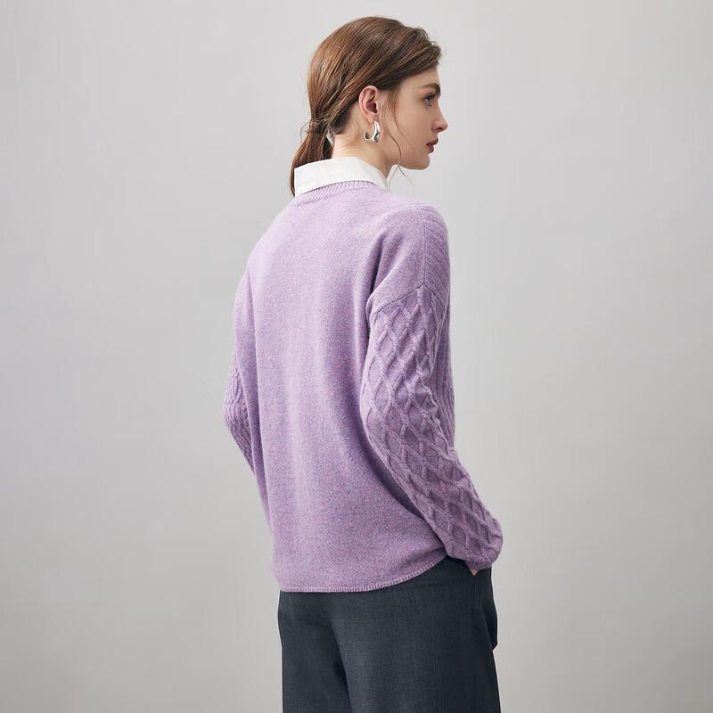 Women's Cable Knit Cashmere Sweater