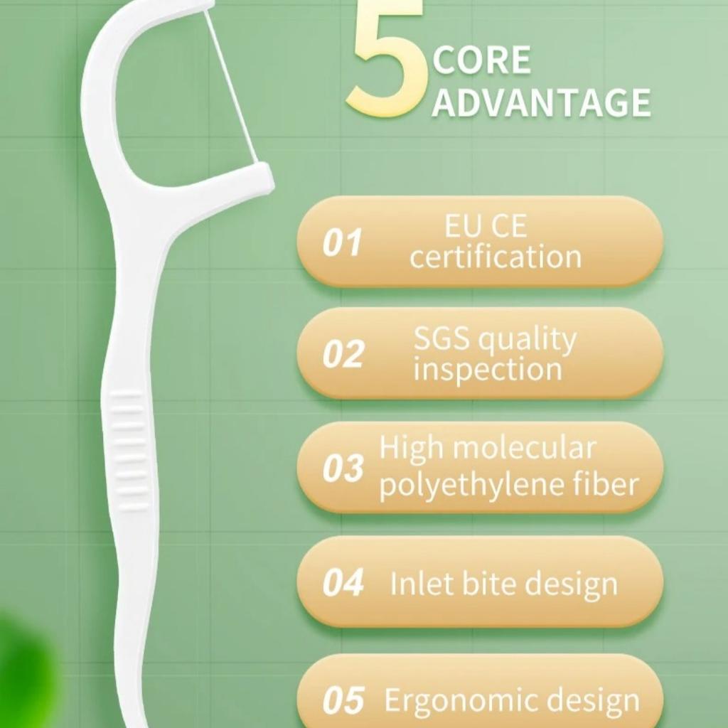 184----50/150/300/600/1000 PCS dental floss sticks oral care tools