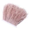 15-18cm Double Layer Dense Ostrich Feather Trim for Clothing & Formal Wear
