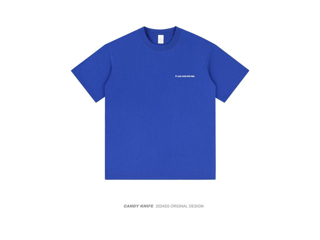 Unisex American Classic Letter Print Loose-Fit Short Sleeve T-Shirt (2024)