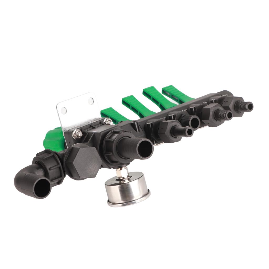 4 Way Water Splitter Agricultural Sprayer Control Valve Accessories for Agriculture
