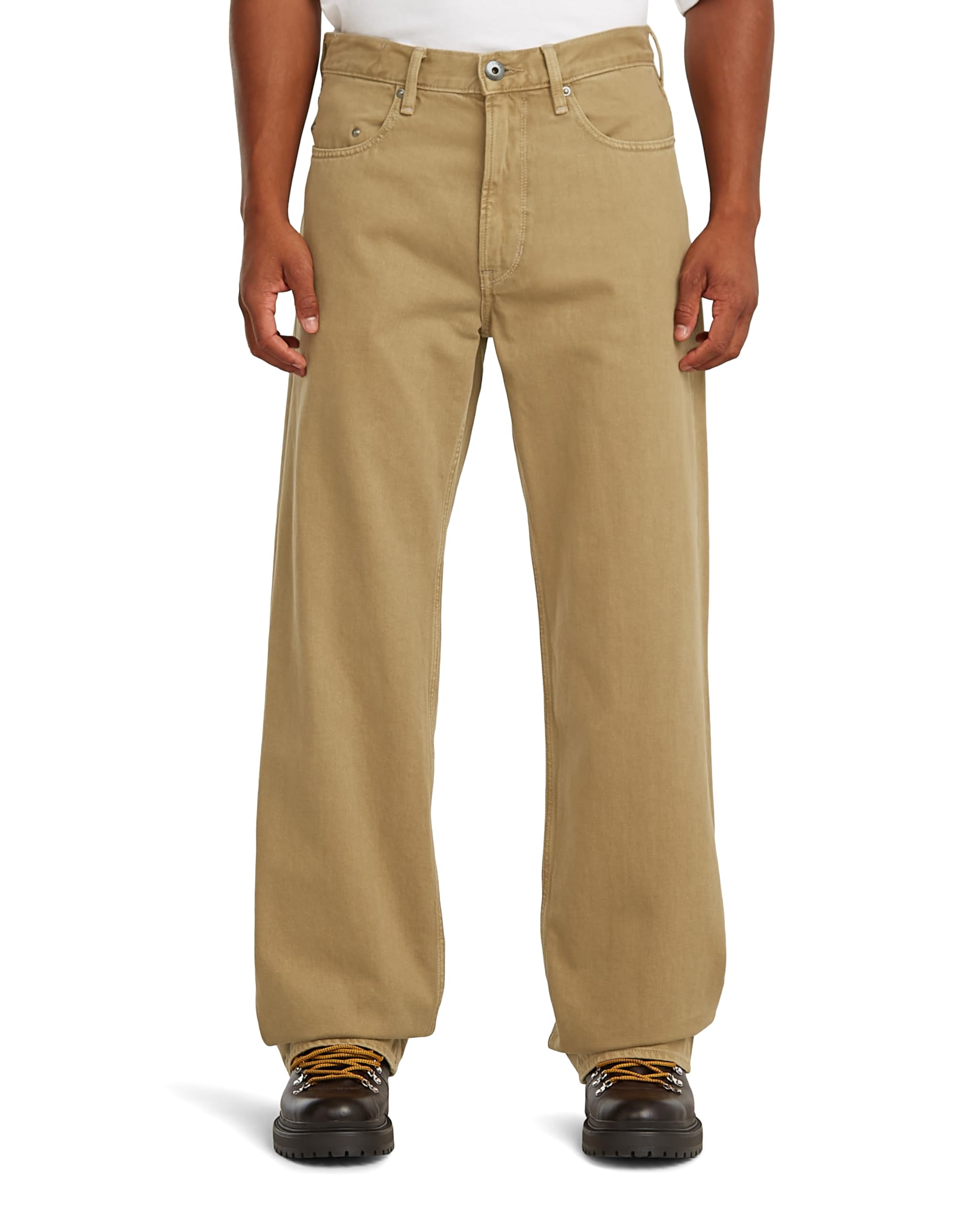 [G-STAR] G-STAR Jeans Men Denim Pants Loose Fit Brown Type 96 Loose D23693-D300-G040-W34/L32