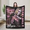 Silent Hill Shattered Memories Blanket Flannel Horror Game Breathable Thin Throw Blankets for Bedding Couch Plush Thin Quilt