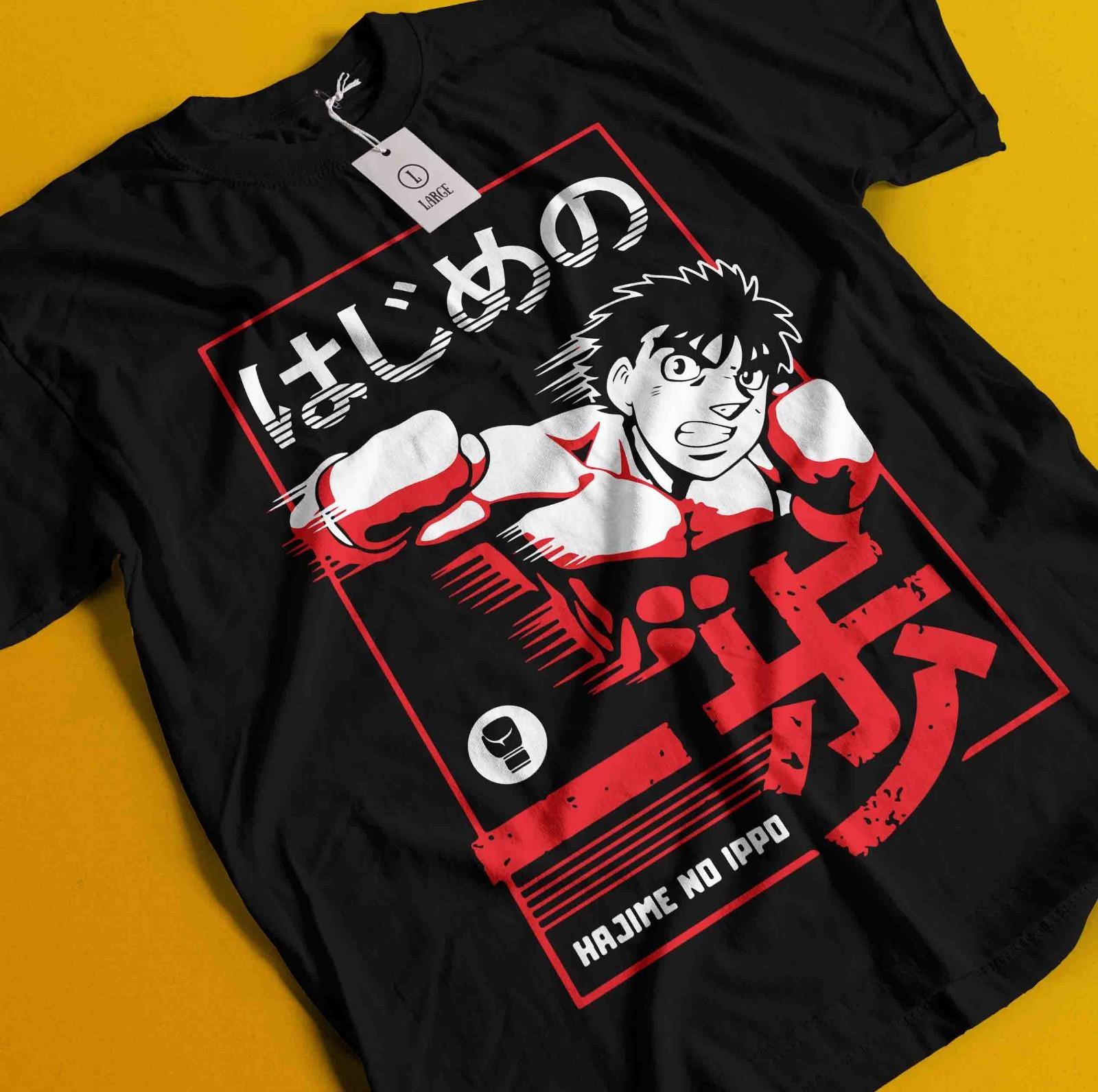 Hajime No Ippo T-Shirt Mens Womens Tees Top Makunouchi Shirt Mamoru Ichiro Miyata Tshirt Ryo Mashiba S