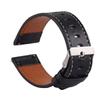 22mm Leather Strap For Samsung Galaxy Watch 46mm SM-R800 Watch 3 45mm SM-R840 Gear S3 SM-R760 SM-R770 Band Bracelet Watchband
