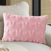 Detachable Bunny Throw Pillowcase Soft Pillowslip Waist Pillowcase Throw Towel  Sofa Living Room