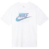 T Shirts Men's White Crew Neck Moderate (Unisex) T-Shirts DZ2998 100