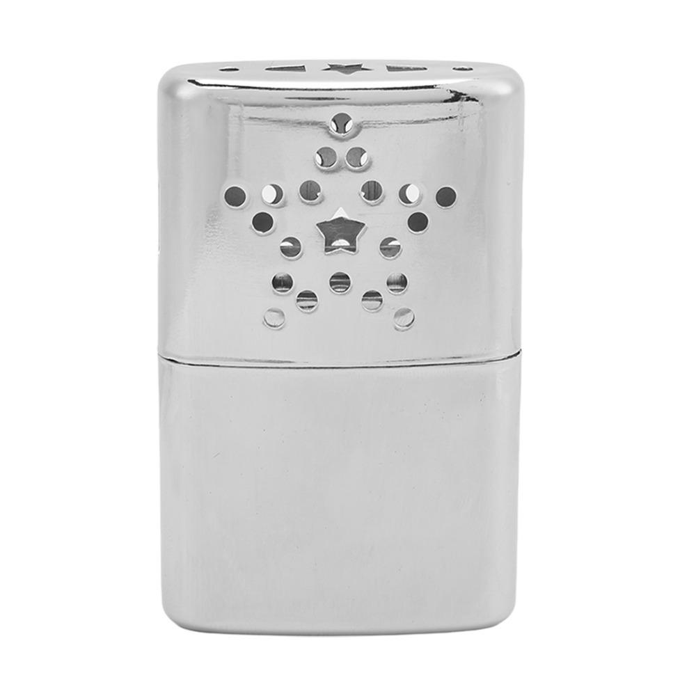 

Compact Hand Warmer Mini Handheld Warmer Durable Pocket Heater Outdoor Activities срібний