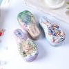 Cartoon Easter Egg Tinplate Case Creative Easter Egg Tin Box  Cookie Container