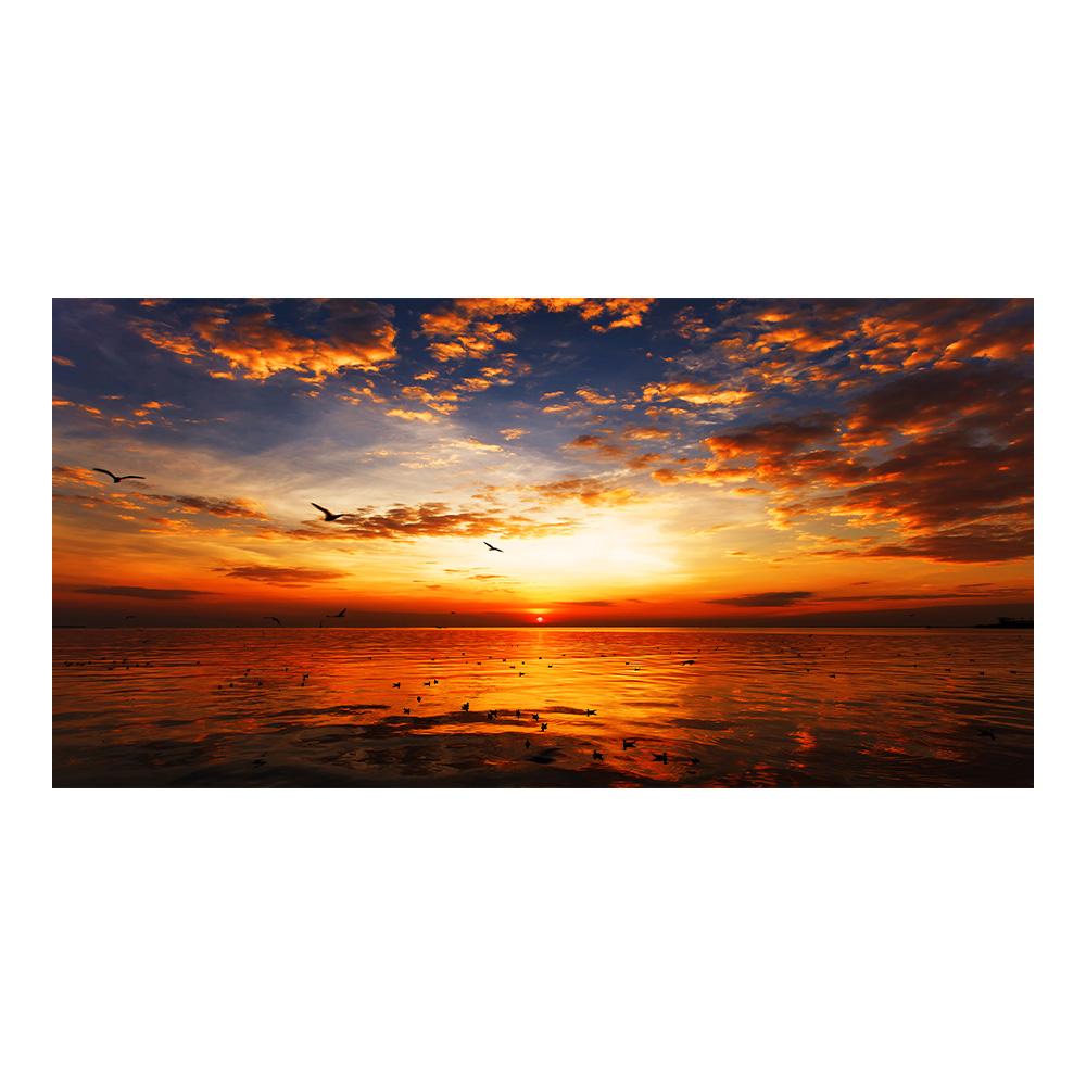 

Холст Живопись Настенное Искусство Постеры и Принты Живопись Рассвета Заката Картины Приморский Пейзаж Печать Художественное Произведение Постер Украшение Дома Гостиная 20x40cm NoFrame