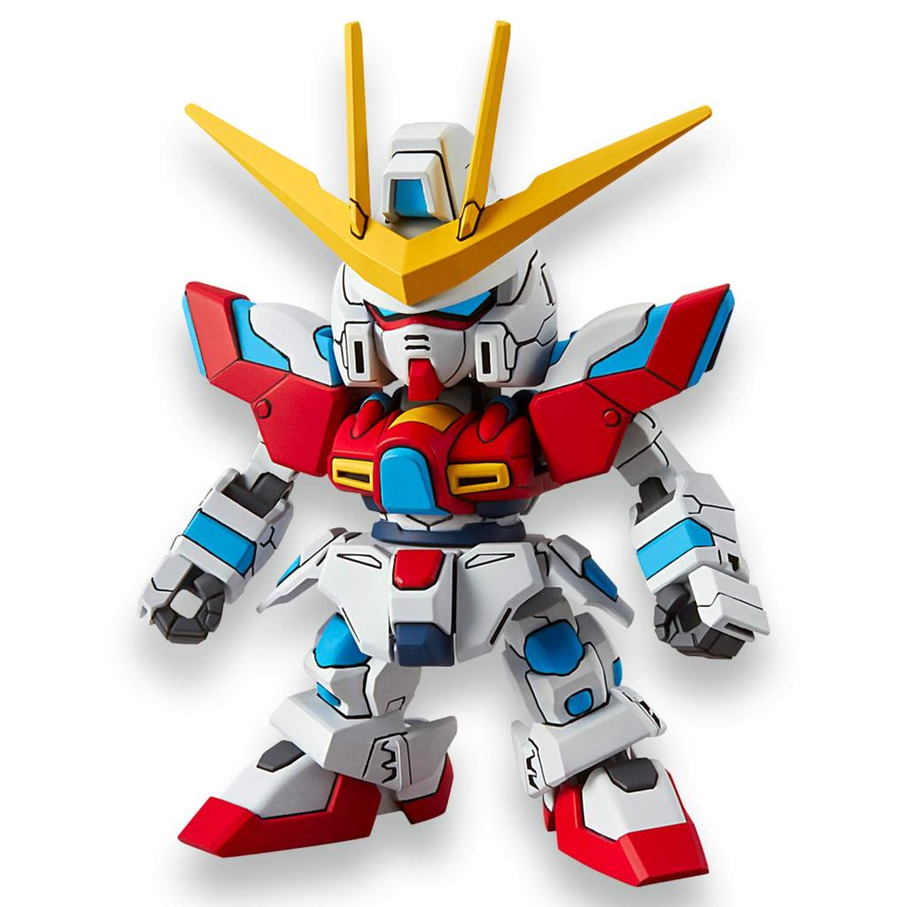 SD Gundam EX-Standard Try Burning Gundam Model Kit - Pre-Colored Plastic Model