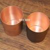 Handcrafted Pure Copper Coffee Mug,Straight Tube Shape Vintage Hammer Texture Breakfast Cup,Cold Drink Cup Drinking Tableware