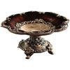 Fruit Bowl Basket European Style Fruit Plate Retro Living Room Candy Plate Large Household Dried Fruit Plate Coffee Table Decoration Ornaments Fruit