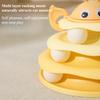Cat toy bee amusement board becomes a fun toy for young cats to entertain themselves. Cat spinning wheel toy is a great tool for relieving boredom