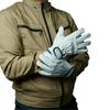 Bulk Cowhide Leather Gloves with Velcro 10 Size [ACE] Purchase Closure, Pairs, L, AG441-10P