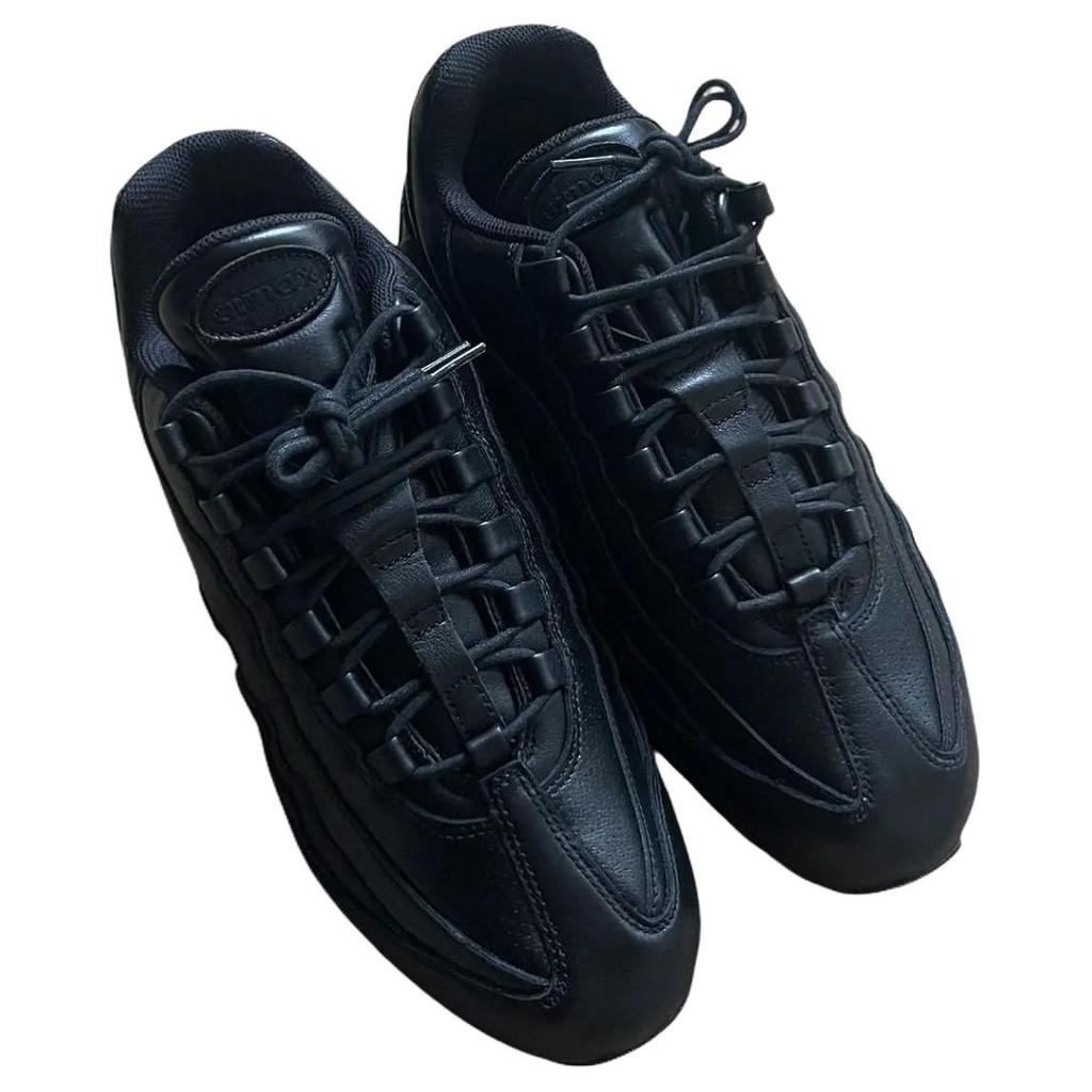 Nike Air Max 95 Big Bubble - Black Leather Unisex Sneakers IM0696-001
