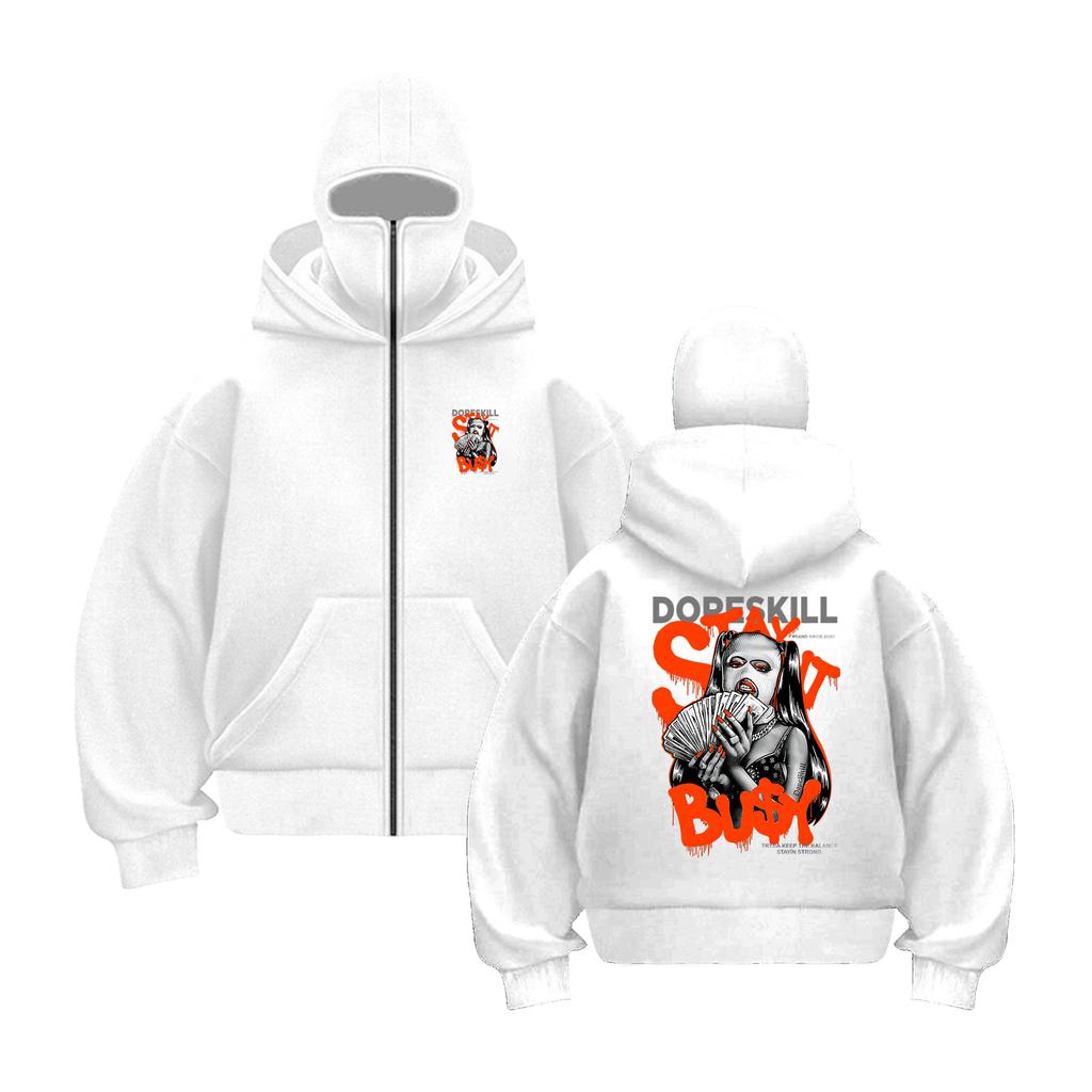 Alphabet Baumwolle Locker Atmungsaktiv Schweißabsorbierend Reißverschluss Kapuzenpullover Locker Herren Harajuku Ins Casual Stil Oberteil