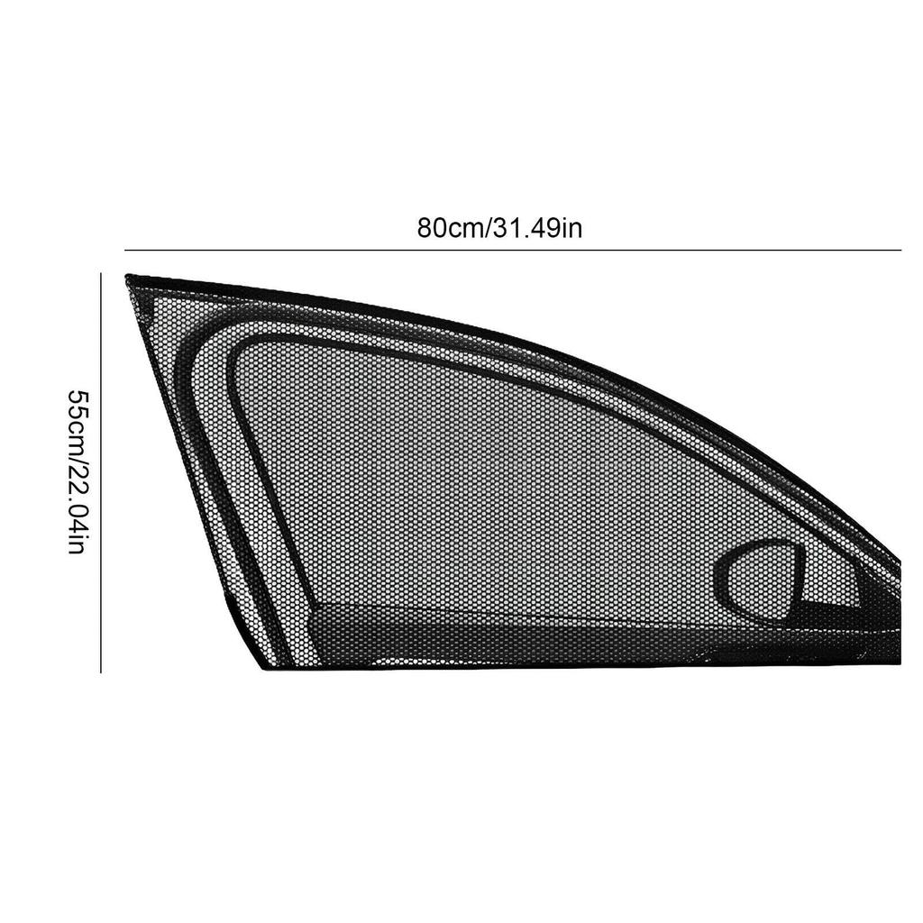 Car Side Window Sun Visor, Car Window Shade 2 Pcs | Car Sun Shade