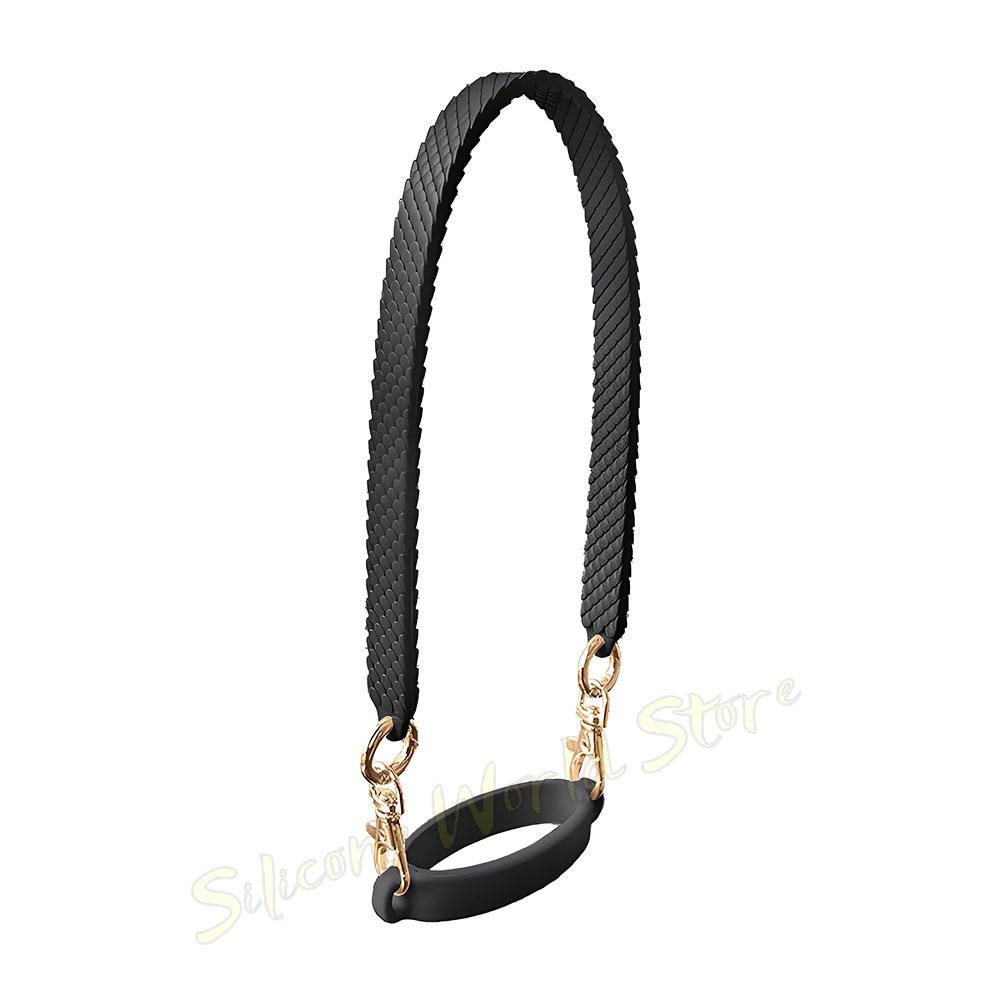 

SW Water Bottle Handle Strap Water Cup Holder Sling Carrier Silicone Hanging Rope Fit Most 8-40oz Bottles for Cup Accessories чёрный