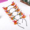 Christmas Decorations Santa Claus Antlers Hairpin Hairband Christmas Hairband Children's Christmas Gift