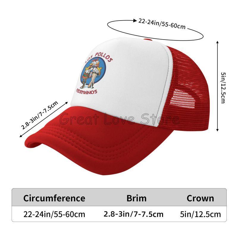 Funny Los Pollos Hermanos Baseball Caps Men Women Adjustable Breaking Bad Chicken Brothers Baseball Cap Sun Visors Snapback Caps
