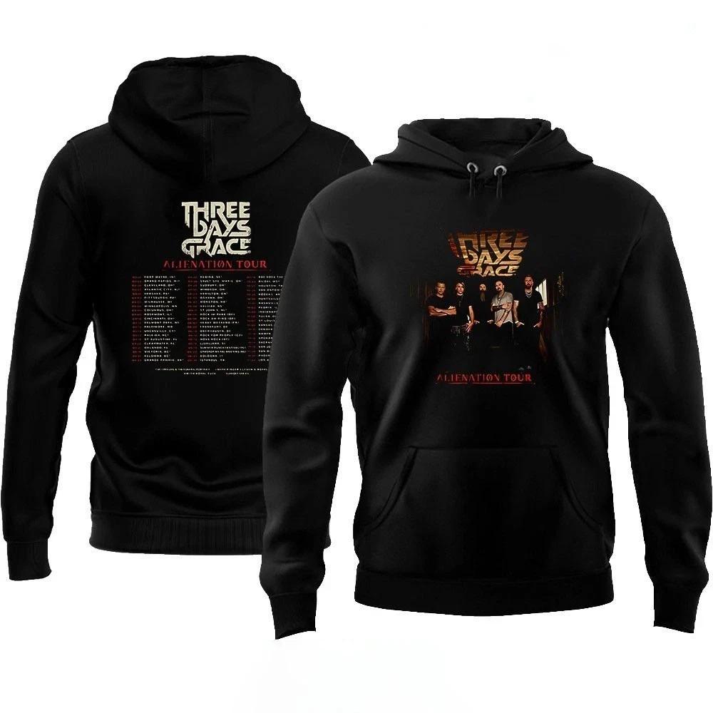 Three Days Graces Alienation tour 2026 North America Tour Merch Hoodie