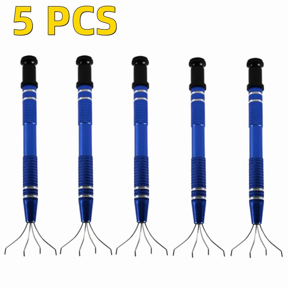 5/10pcs Four Claw Electronic Component Grabber IC Extractor Pickup BGA Chip Picker Patch IC Suck Pen Electronic Repair Tools