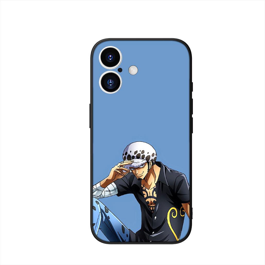 

Luffy One Trafalgar Water Law Pieces Case for Motorola Moto G54 G05 G24 G55 G75 G85 G15 G57 G86 Power Edge 50 30 Fusion neo Pro Motorola Moto G54 Power