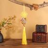 Chinese New Year Diamond Snake Tassel Car Pendant