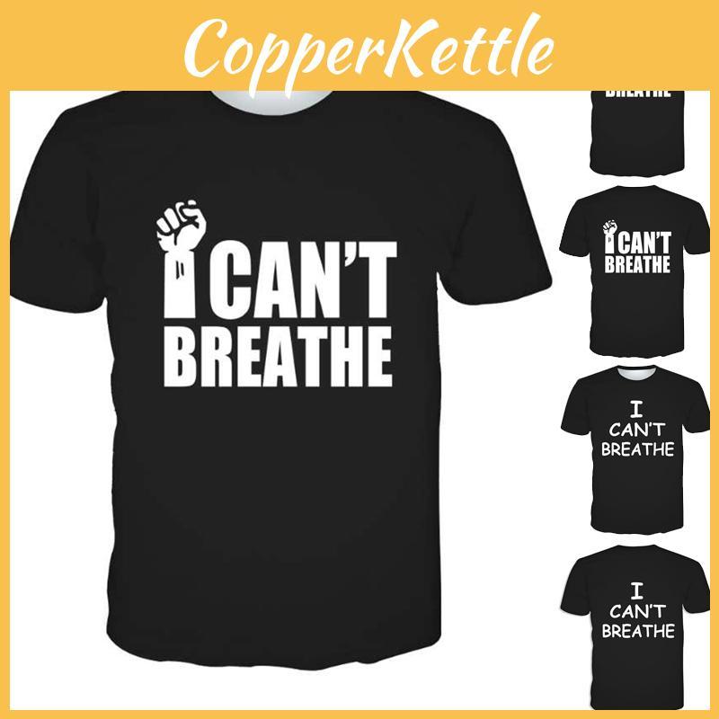Stylish I Can't Breathe Printed T-shirt For Men And Women In Soft And Breathable Fabric