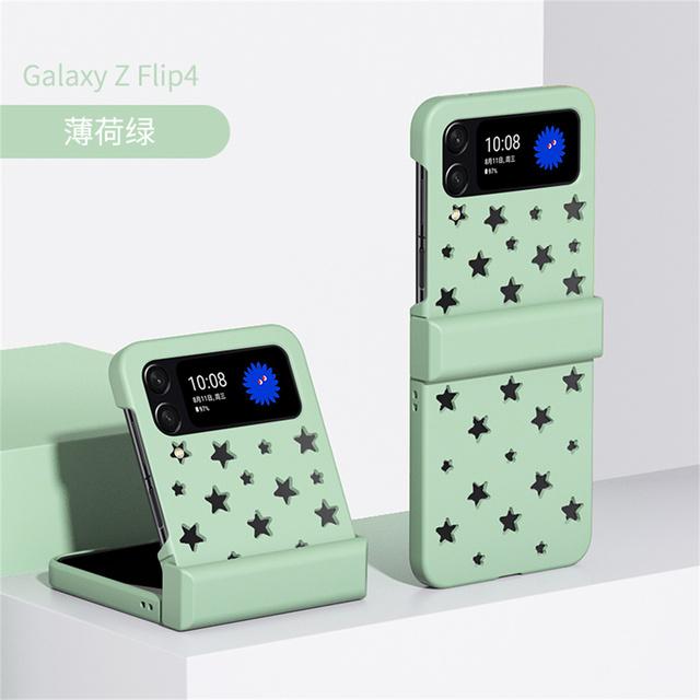 Korejský luxusní hvězdný kryt na telefon s plným displejem pro Samsung Galaxy Z Flip 3 5g Z Flip3 Zflip3 Zflip4 Zfflip 3 4