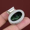 Ruby Zoisite Pendant Vintage Pendant Original Gemstone Jewelry 925 Sterling Silver Pendant Birthstone Pendant Handmade Jewelry Gifts For Him