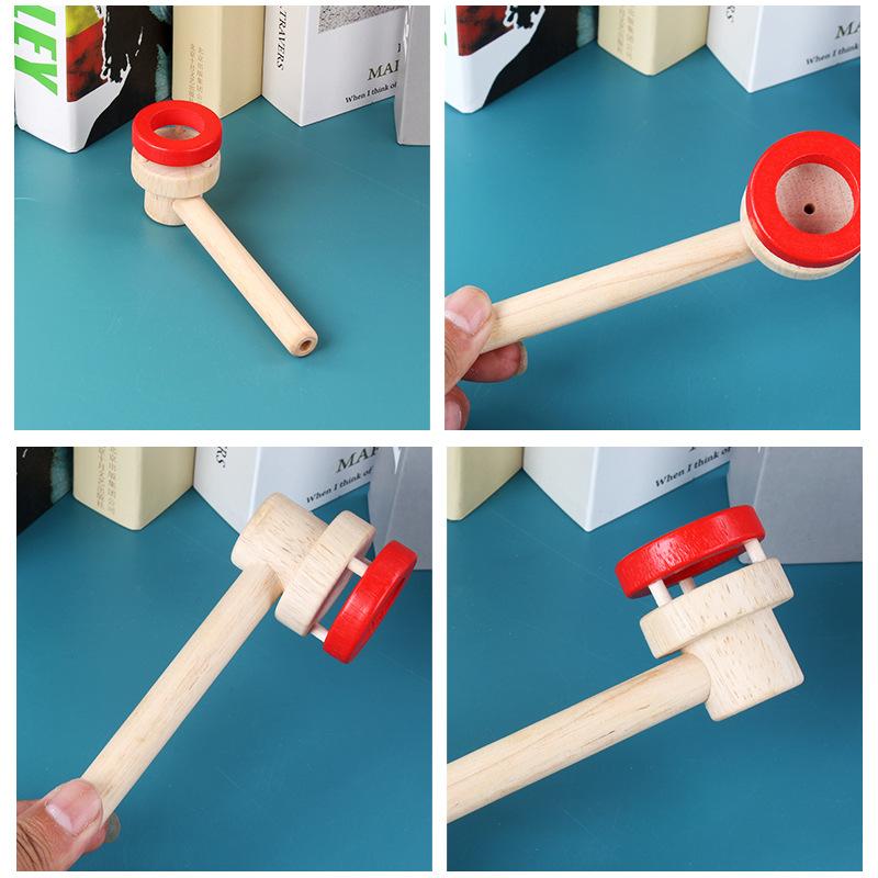 Children's Blowing Music Blowing Training Blowing Ball Game Floating Ball Classic Nostalgic Small Gift Educational Parent-child Toys