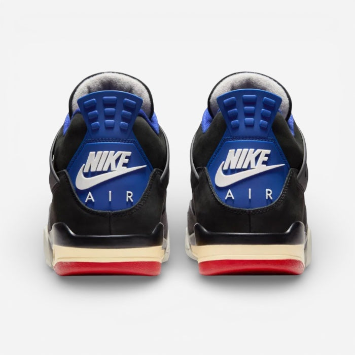Air Jordan 4 Rare Air Black/Fire Red/Deep Royal Blue/Dark Smoke Grey/Tech Grey