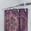 Boho Duschvorhang Mandala Wandteppich Hippie Wandbehang Floral Badezimmerdekor Ästhetischer Raumteiler Naturinspirierte Kunst Friedlich