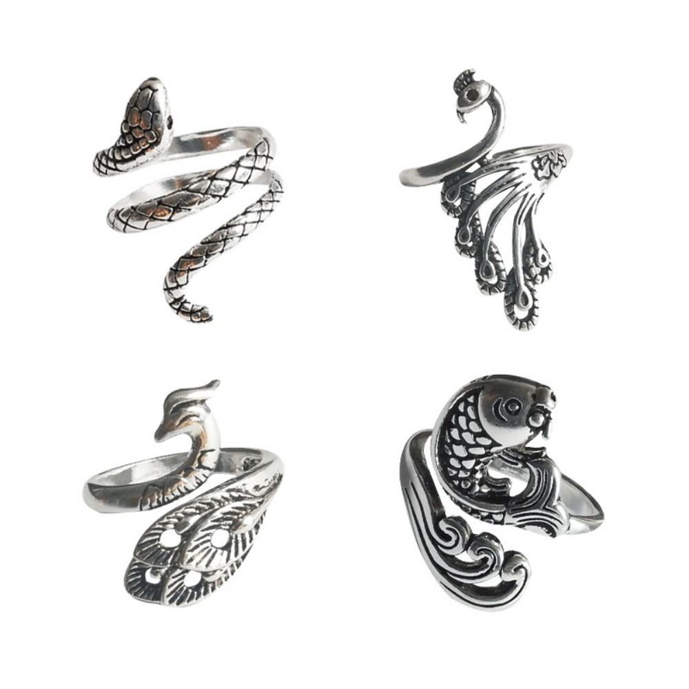 Adjustable Knitting Loop Crochet Loop Peacock Type Knitting Ring Finger Wear Thimble Knitting Tools Craft Sewing Accessories