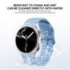 Original Strap For Samsung Galaxy Watch 8 40mm/44mm Silicone Smart Watch Sport Bracelet Correa Galaxy Watch8 Classic 46mm Band