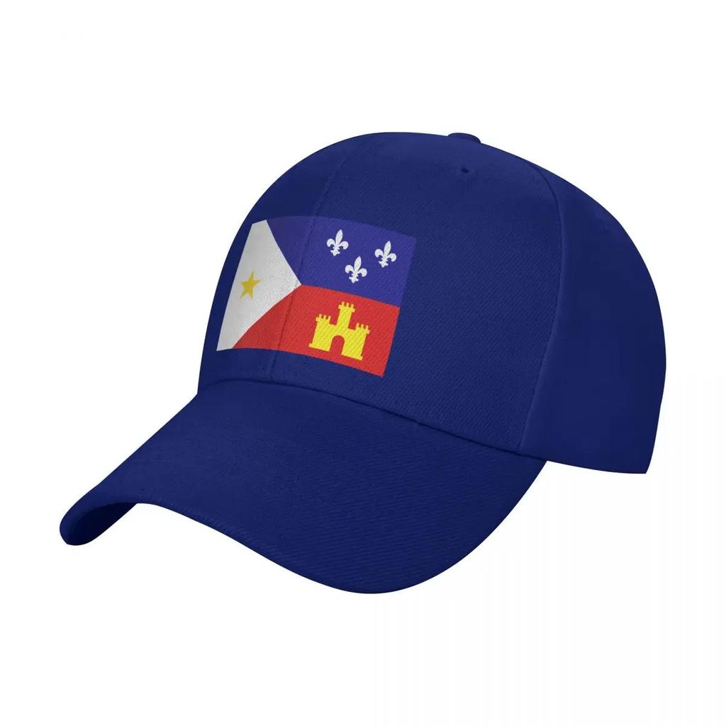 Flag of Acadiana Baseball Cap Luxury Brand Bobble Hat derby hat Boy Child Womens