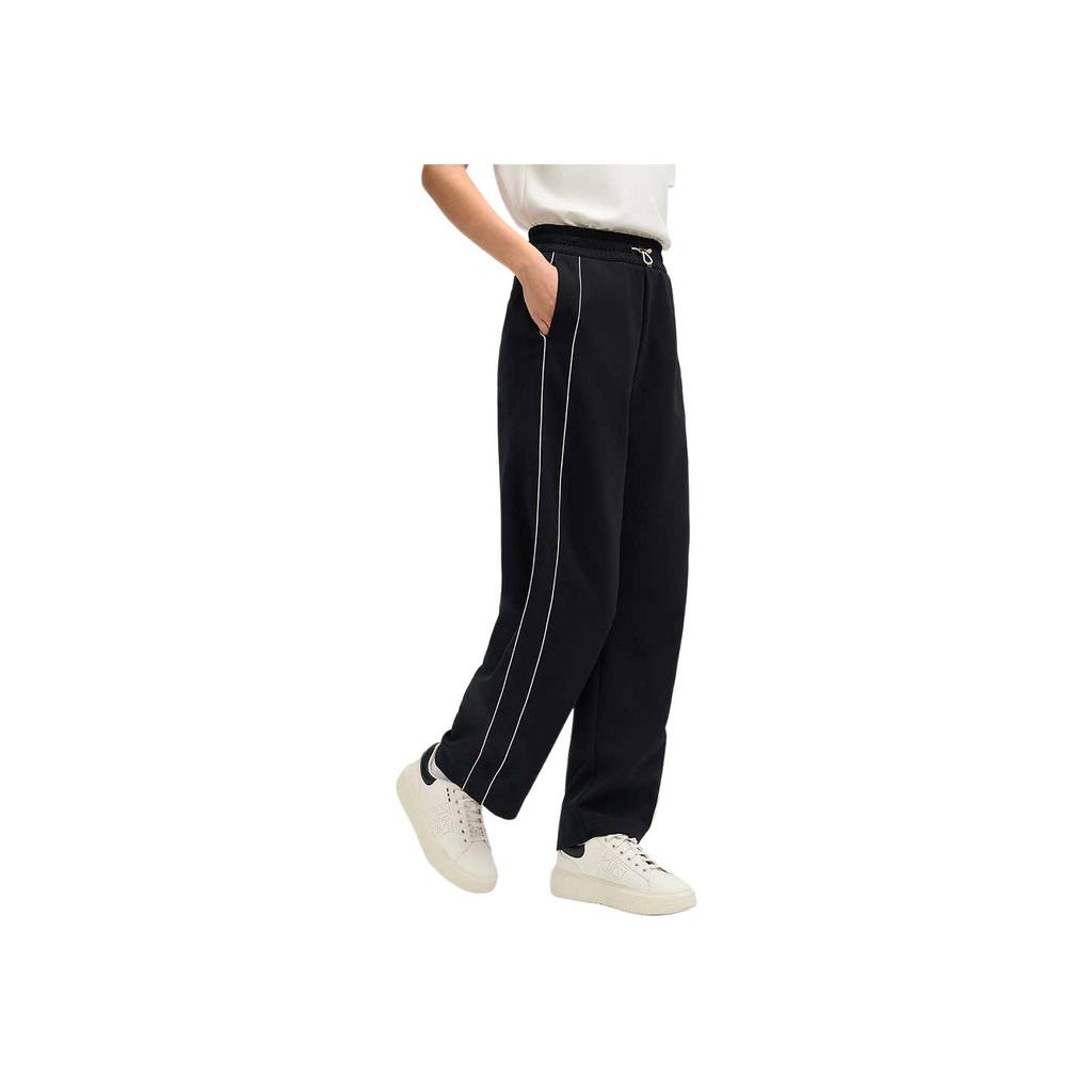 New FILA MILANO Casual Pants Women's Jet Black F11W515605F-BK