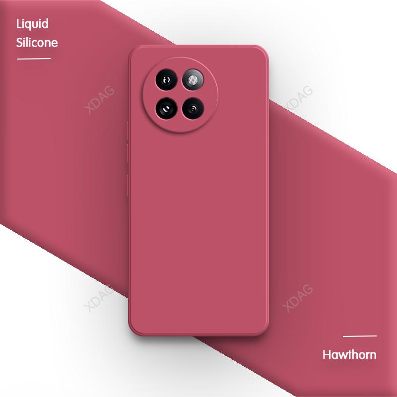 Fashion Liquid Silicone Phone Case for Xiaomi Civi 4 Pro 5G Shell Camera Protection Original Soft Straight Edge Back Cover Funda