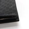 [Pre-Owned] Signature Logo Stripe Web Zipper Canvas Clutch - Fair #1Q4GJFX