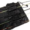 Outdoor Fishing Rod Bag Cylinder Shape Multi Functional Fishing Rod Storage Case Portable Fishing Gear Carrying Bag with Adjustable Shoulder Strap
