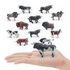 Baby Cow Pvc Animal Figures Collection For Kids Learning And Creative Play