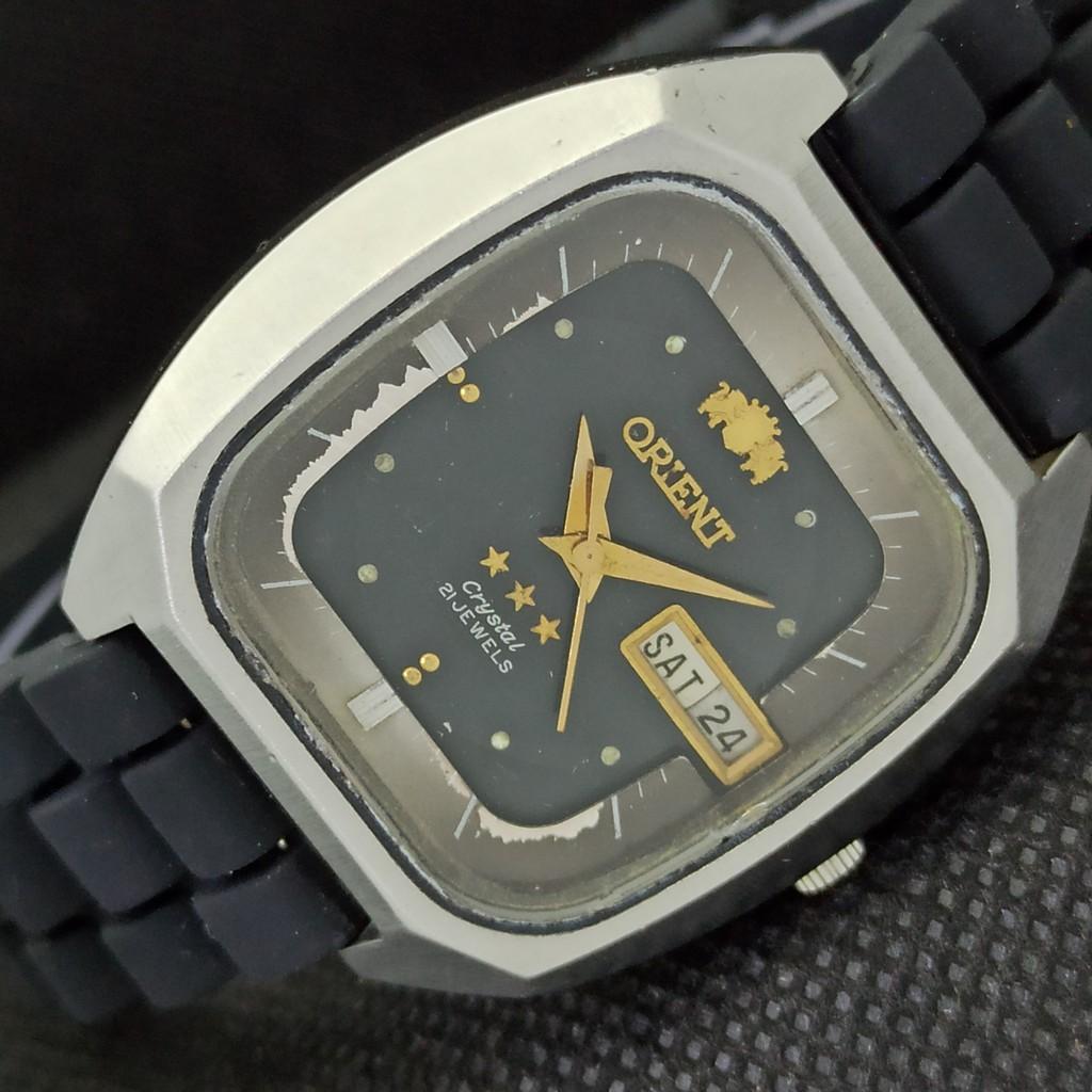 

Б/У ORIENT AUTOMATIC 46943 ЯПОНИЯ МУЖСКИЕ ЧАСЫ a289669-1 Sku532f-a289669