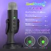 ZealSound Wireless USB Microphone for Android Cordless Condenser Desktop Microphone with Volume Bluetooth for and YouTube Videos Microphone, Phone,