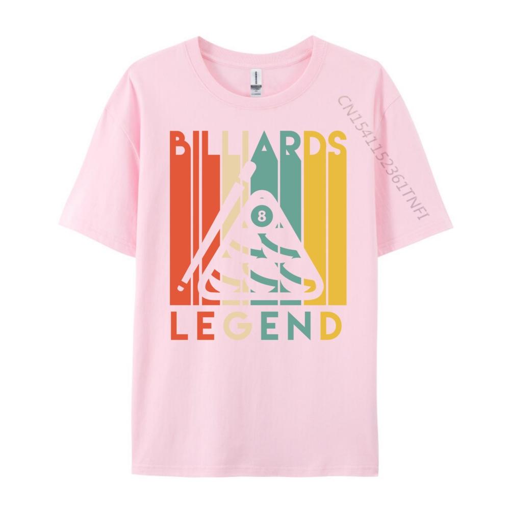 Cool Billiards Legend Vintage T Shirts Funny Gifts Birthday 3XL Men Clothing Luxury Clothes Men Party