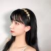 Zinc Zinc Alloy Girls Hairband Women Head Portrait Headband Baroque Style  Hair Hoop Hair Accessories