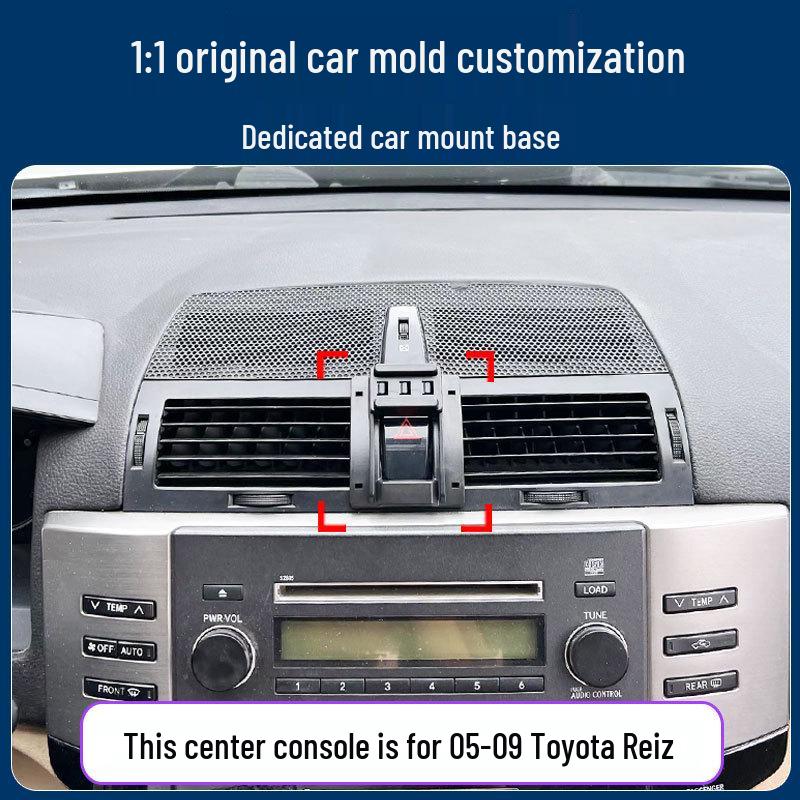 Mobile Phone Holder for 2005-2021 Toyota Reiz, Navigation Base, Car Modification Accessory