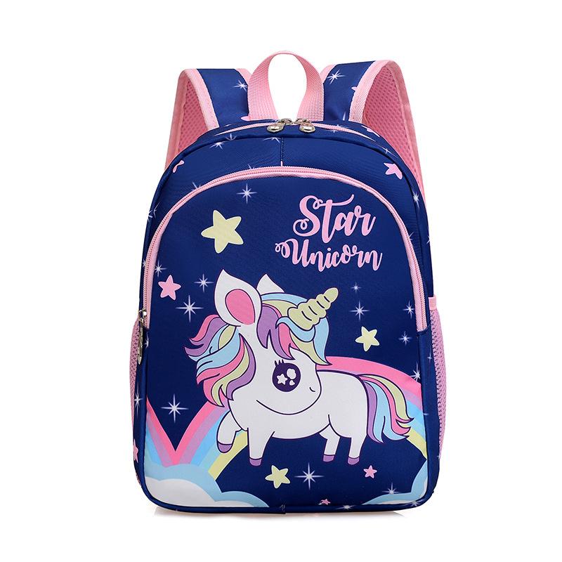 New pony cartoon cute backpack kindergarten school bag for sale unicorn children's school bag primary school backpack