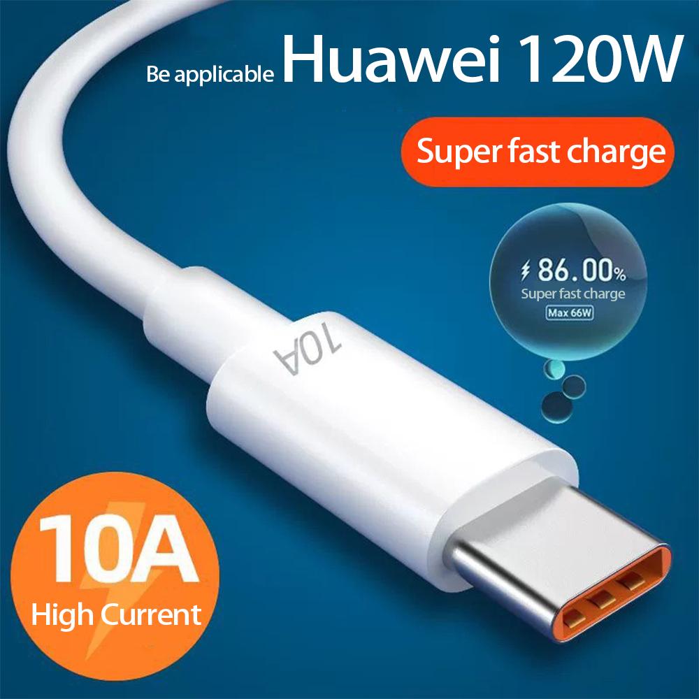 Type-C Fast Charge Android Devices with This Universal 6A Flash Charging Cable for Huawei, Oppo, Vivo, and More.
